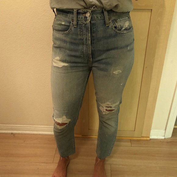 RE / DONE ankle crop jeans✨✨ - Picture 5 of 6